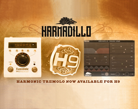 Eventide 发布 H9 第51个算法 Harmadillo