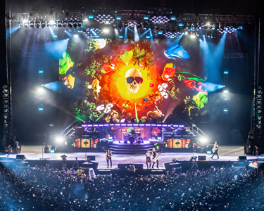 Clair Brothers i218系统在雅加达的Guns N’ Roses巡回演唱会上震撼GBK体育场