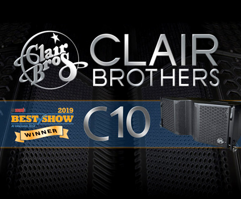 Clair Brothers C10 赢得2019 InfoComm Best of Show大奖