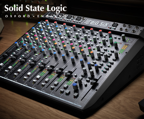 Solid State Logic推出具有USB接口的BiG SiX SuperAnalogue™桌面调音台