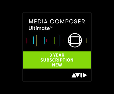 Media Composer Ultimate 3Y Subscription NEW