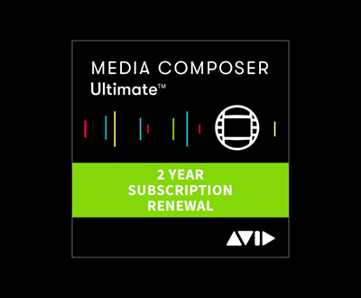 Media Composer Ultimate 2Y Subscription RENEW