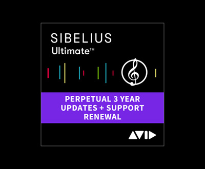 Sibelius Ultimate 3Y Updates Support RENEW