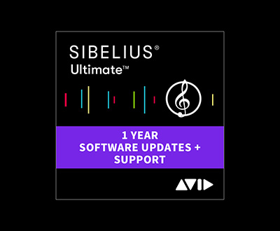 Sibelius Ultimate 1Y Software Updates+Support