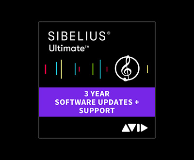 Sibelius Ultimate 3Y Software Updates&Support