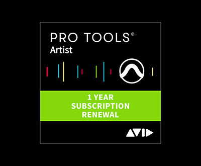 Pro Tools Artist 1Y Subscription RENEW