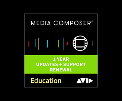 Media Composer Perpetual 1Y Updates Support Plan EDU RENEW