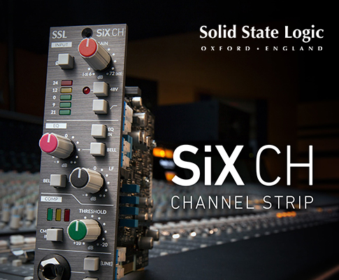 SSL SiX CH 通道条500模块，提供简单有效的声音处理