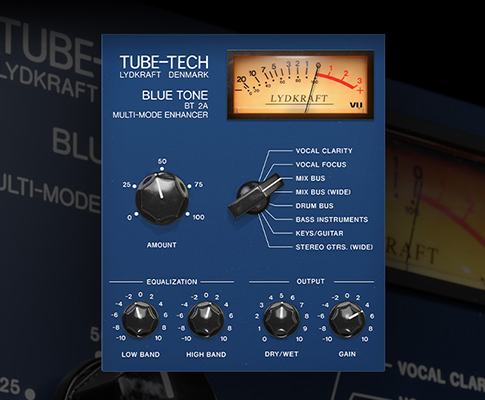 给你点儿蓝色看看——This Is Softube Tube-Tech Blue Tone!